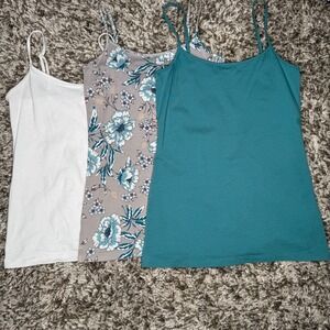 LOFT & Forever 21 Women's Tank Top Lot | XS-M Adjustable Strap Camisole Cami